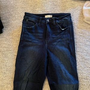 High Waisted KanCan Dark Blue Jeans
